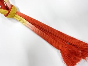 正絹　手組帯締め